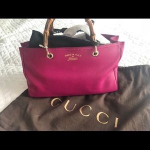 Gucci bamboo bag brand new